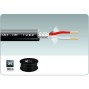 MLC-152 ( 100M ) Microfoon Kabel Rood Zwart Blauw (MLC-152)
