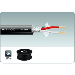 MLC-152 ( 100M ) Microfoon Cable Red Black Blue