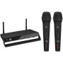 Digital wireless 2-channel PLL microphone system, 2.4 GHz TXS-2402SET (TXS-2402SET)