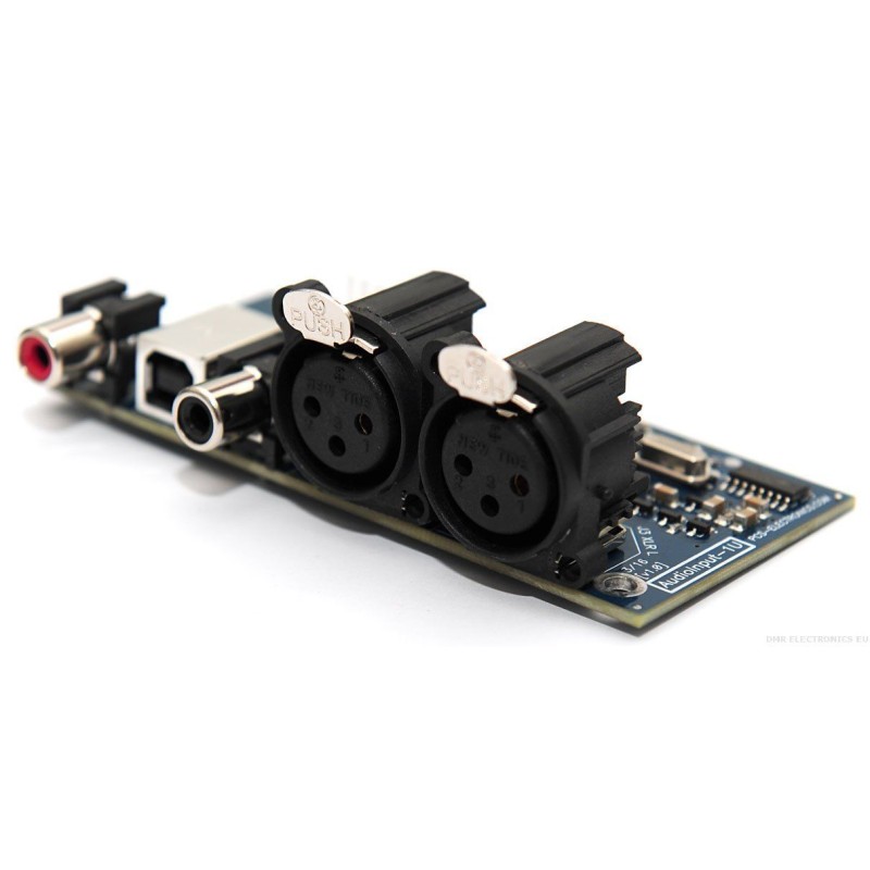 forskellige Fedt kan opfattes Audio input board card adds two XLR balanced inputs and two RCA