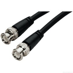 BNC Connection Cables for external antennas - Accessory For - BNC feed-through panel jack, 75 Ω