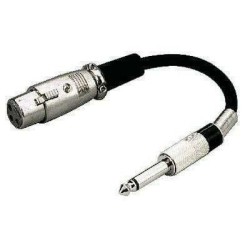 MCA-15-1 XLR Kabel inline adaptor- jack