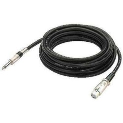 MMC-300-SW 3m XLR Kabel inline jack to mono