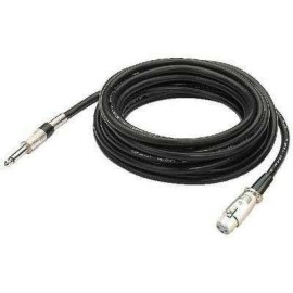 MMC-300/SW = Länge: 3M XLR Inline-Jack zu Mono