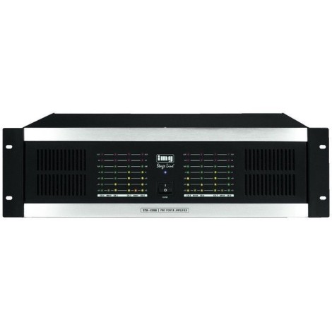 IMG-Stage Line STA-1508 Multichannel PA amplifier - Monacor versterkers