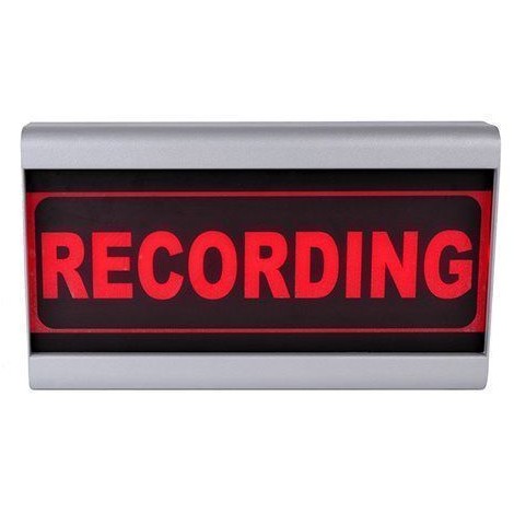 D&R Studio Lamp Recording Mono Face - Em lâmpadas de ar