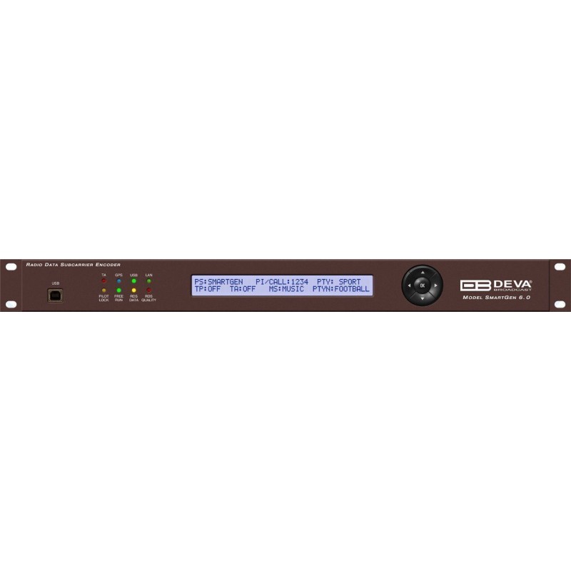 SmartGen 6.0 – UECP Compatible RDS-RBDS Encoder
