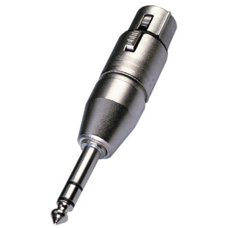 NEUTRIK adapter XLR-6.3 mm stereo plug