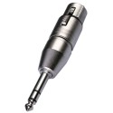 NEUTRIK adapter XLR-6.3 mm stereo plug