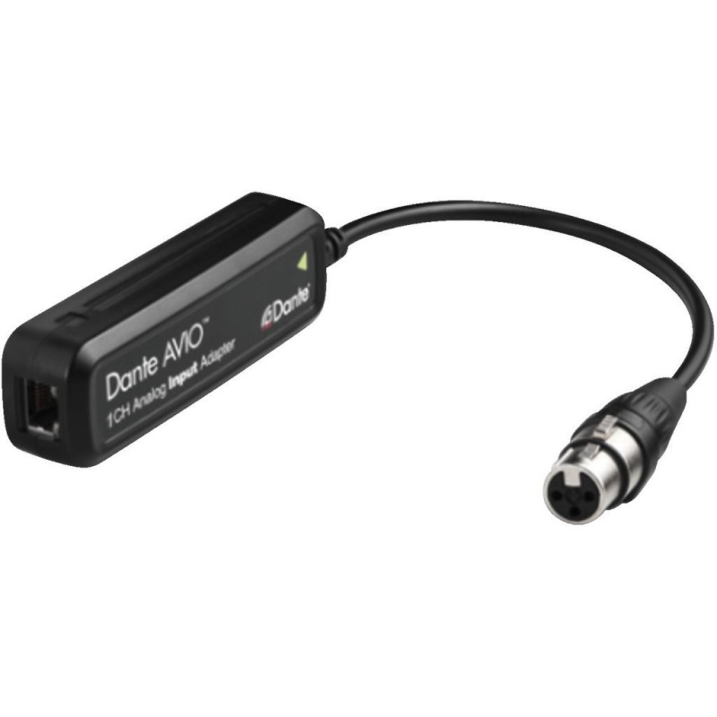 Dante analogue input adapter ADP-DAI-1XO