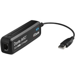 Dante AVIO USB adapter ADP-USB-2X2 - Accessoire voor - Dante PA Versterker PA-900DT
