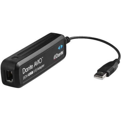 Dante AVIO USB adapter ADP-USB-2X2 - Cavi audio Dante - Adattatore