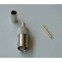 BNC-Female Crimp connector. RG 58 (10 stuks ) (BNC-F-CR)