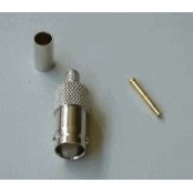 Connettore BNC-Femmina a crimpare RG 58 (10 pezzi) - Accessori FM Coassiale