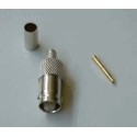 BNC-Female Crimp connector RG 58 (10 stuks )