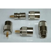 PL259 / UHF-Mâle twist-on pour A E H L (10 pièces) - Connecteurs coaxiaux