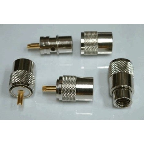 PL259 / UHF-Male twist-on voor A E H L (10 stuks) - Conectores Coaxiais