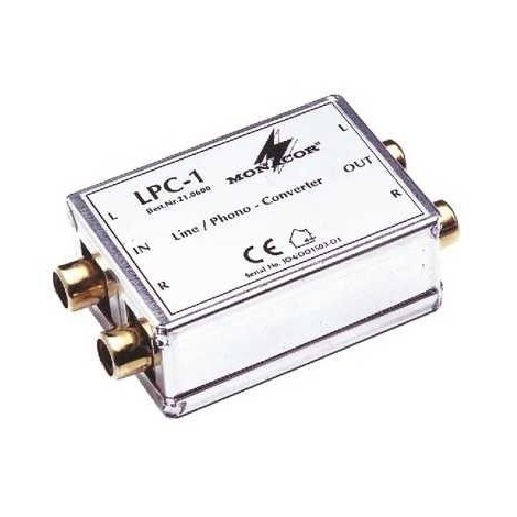Monacor Line phono adapter LPC-1 - Processeur audio Monacor