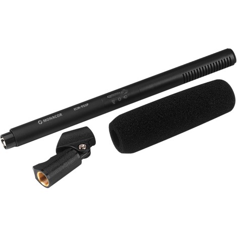 IMG-Stage Line ECM-925P Electret phantom directional microfoon - Broadcast Microfoons