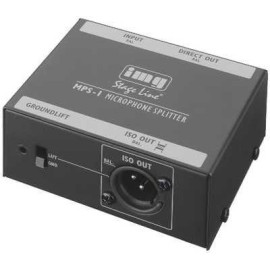 IMG-Stage Line MPS-1 microfoon splitter