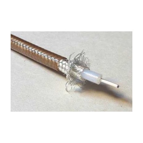 RG142 U high temperature teflon 10 meter - Cabos coaxiais