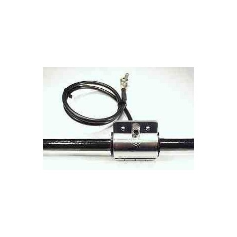 Coaxial cable grounding kit