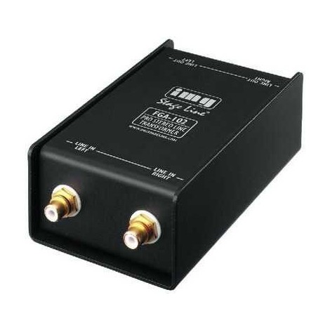 IMG-Stage Line Professional stereo line transformer - Monacor Audio-Processor