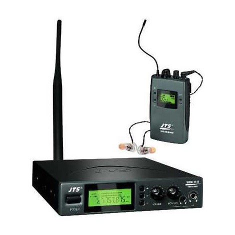 MPX stereo UHF PLL in-ear monitoring system SIEM-111 - Conjuntos de microfones sem fio