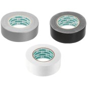 CINTA TEXTIL 50MM 50M Plata Negro Blanco - Accesorios