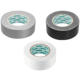 Textile Tapes Width: 50mm, length: 50m Silver Black White