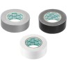 Textile Tapes Width: 50mm, length: 50m Silver Black White