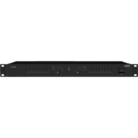 IMG-Stage Line | Monacor STA-800D Professional stereo PA versterker - Monacor versterkers