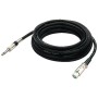 MICROFOONKABEL 6M XLR / 6,3mm mono plug