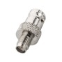 Adapter SMA jack/BNC jack, 50 ohms ( 10 stuks ) (BNC fm - SMA)