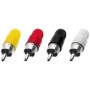T-700G/GE RCA Plugs Red |White | Black | Yellow(10 pieces)