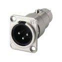 3 Pole Na-3mdf | DMR -Elektronik - XLR -Stecker und Stecker