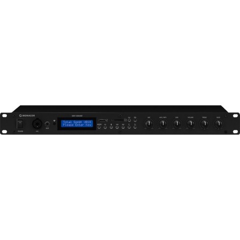 Monacor DMP-130MIXBT MP3 player and microphone line mixer - Microfoon Mixer & Voorversterker