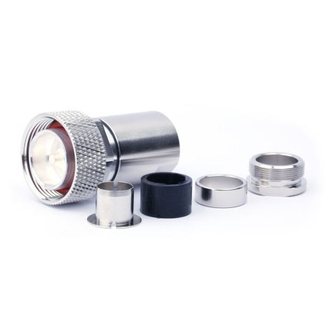 7/16 Male clamp SOLDERLESS voor o.a. Ecoflex15 (15mm) - Connettori Coassiali