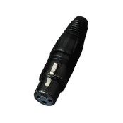 Connecteurs NEUTRIK XLR, 3 pôles NC-3FXB (10 pièces) - Connecteurs et fiches XLR