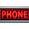 D&R Studio Phone Lamp warning Mono Face