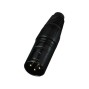 NEUTRIK XLR connectors, 3 poles NC-3MXB ( 10 stuks ) (NC-3MXB)