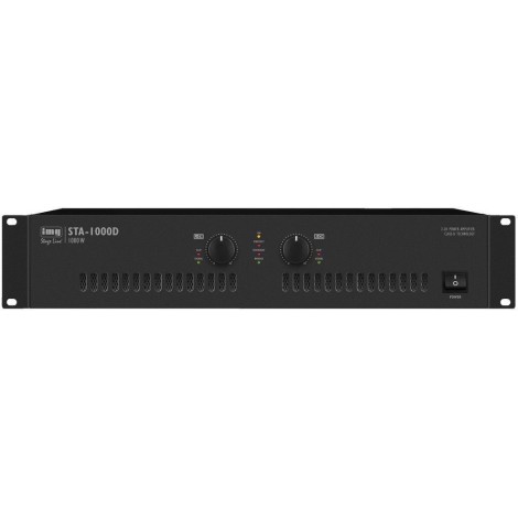 IMG-Stage Line STA-1000D Professional stereo PA amplifier - Monacor versterkers