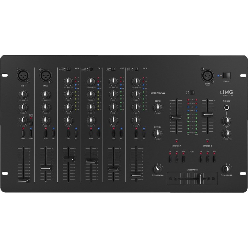 MPX 206 SW 6 channel stereo mixer