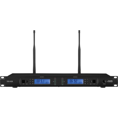 2-kanaals multifrequentie-ontvanger TXS-626 - Conjuntos-de-micrófonos-inalámbricos