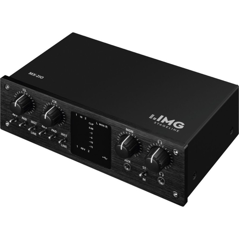 2-channel USB recording interface model MX-2IO