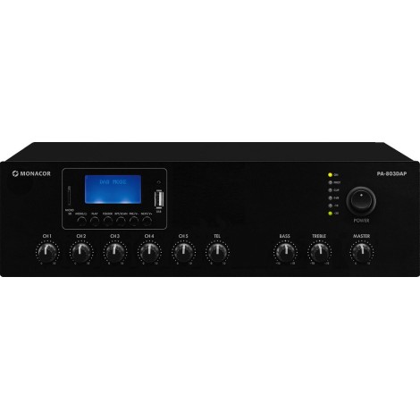 Monacor PA-803DAP 30W Verstärker - Monacor versterkers