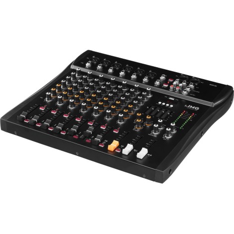 MXR-80 8-kanaals audiomixer - Mélangeurs de studio Monacor
