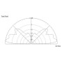 FM high gain colinear RVS 3 4 wave antenne 1, 3 KW (dmr-3-4-RVS)