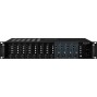 Monacor 4-Zone PA Matrix Mengversterker (PA-M412)