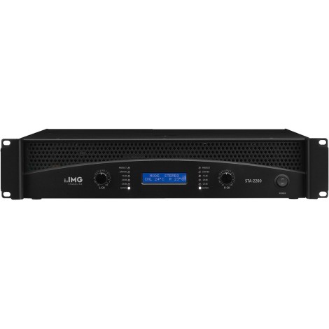MONACOR STA-2200 Professional Stereo PA Amplifier - Studio & Broadcast Solutions
